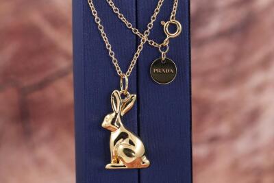 Prada Rabbit 18ct gold necklace - 2