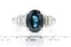 3.46ct Sapphire and Diamond Ring - 3