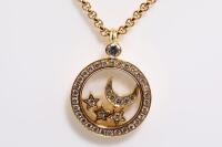 Chopard Happy Moon and Stars pendant