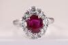 2.59ct Burmese Ruby and Diamond Ring - 3