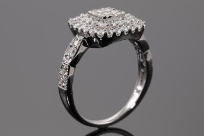 1.00ct Diamond Dress Ring - 5