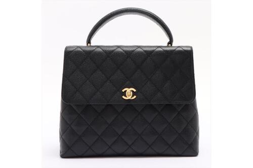 Chanel Matelassé Top Handle Bag