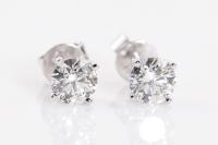 1.10ct Diamond Studs GIA D Internally Flawless