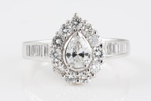 Diamond Halo Ring