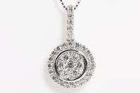 0.55ct Diamond Dress Pendant