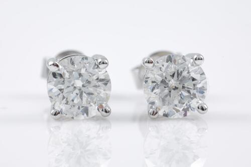 2.03ct Diamond Studs GSL H P2