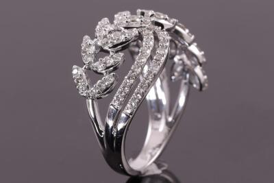 0.85ct Diamond Dress Ring - 5