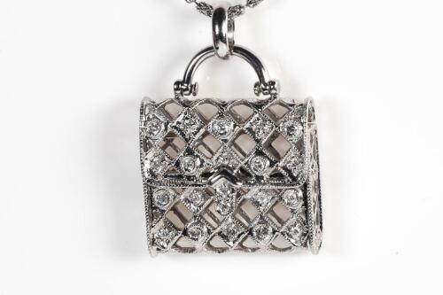 Diamond Handbag Pendant