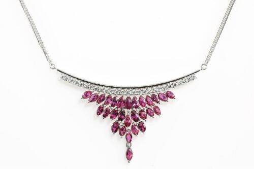 Ruby and Diamond Necklace