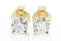 0.60ct Diamond Stud Earrings GIA G I1