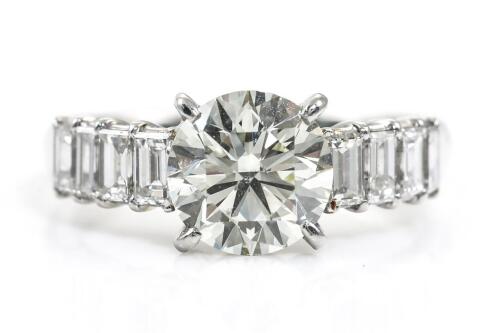 2.32ct Diamond Ring in Platinum