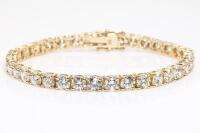 14.90ct Diamond Tennis Bracelet