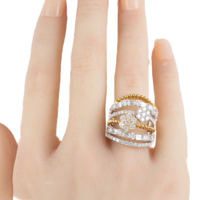 2.66ct Diamond Dress Ring - 7