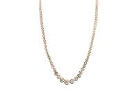 5.69ct Diamond Tennis Necklace