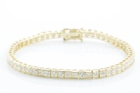 8.79ct Diamond Tennis Bracelet