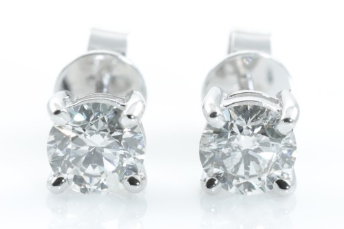 1.04ct Diamond Stud Earrings