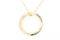 Tiffany & Co 1837 Circle Pendant