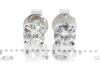 0.61ct Diamond Stud Earrings GIA F I1 - 4