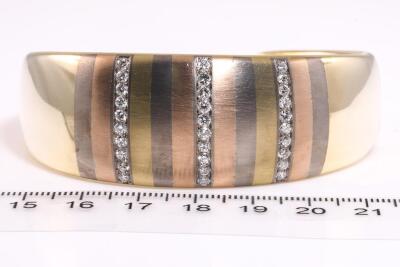 Diamond Cuff Bangle - 2