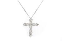 2.00ct Diamond Cross Pendant