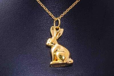 Prada Rabbit 18ct gold necklace - 7