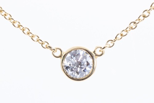 Tiffany & Co Diamonds By The Yard Pendant