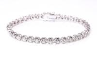 6.52ct Diamond Tennis Bracelet