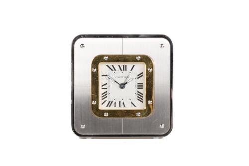 Cartier Santos Travel Alarm Clock