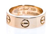 Cartier 18ct Rose Gold Love Ring