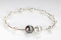 South Sea, Akoya & Tahitian Pearl Bangle