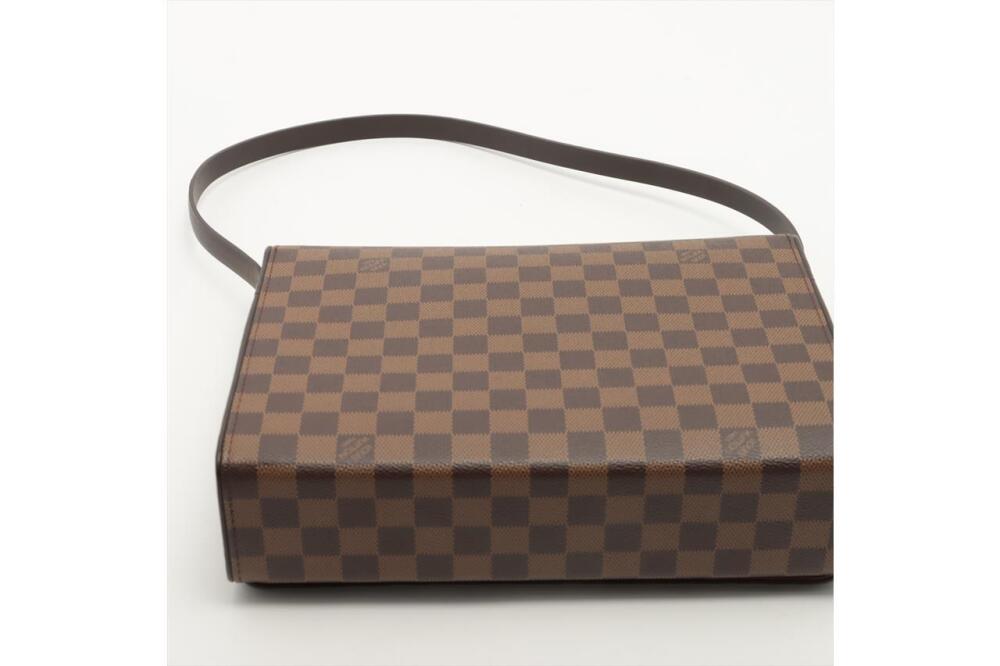 Louis Vuitton, Bags, Es Retail 40 Authentic Louis Vuitton Damier Ebene  Tribeca Carre Bag