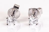 0.36ct Round Diamond Stud Earrings