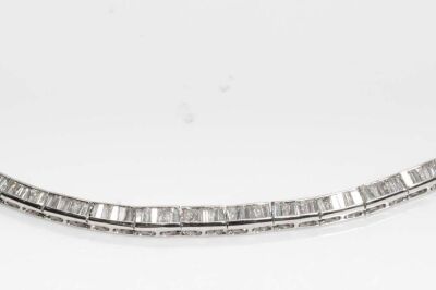 11.87ct Diamond Tennis Necklace - 2