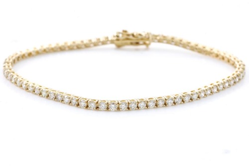 3.30ct Diamond Tennis Bracelet