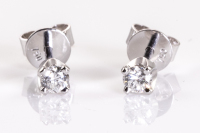 0.25ct Round Diamond Stud Earrings