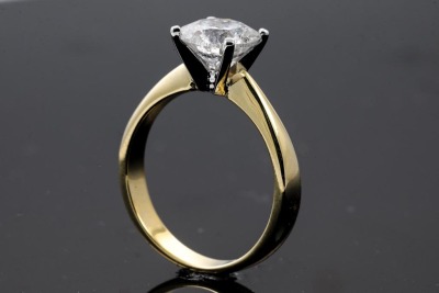 2.00ct Diamond Solitaire Ring GSL - 2