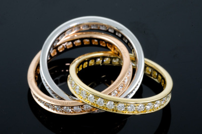 Cartier Trinity Diamond Ring - 7