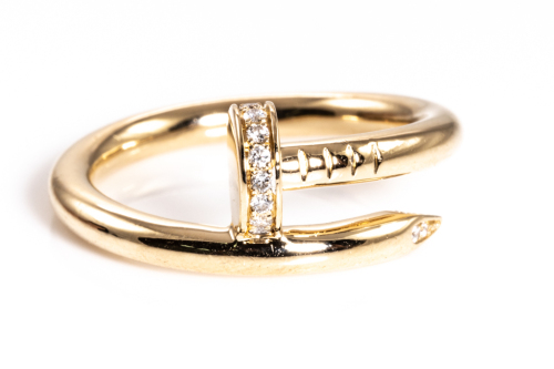 Cartier Juste un Clou Diamond Ring