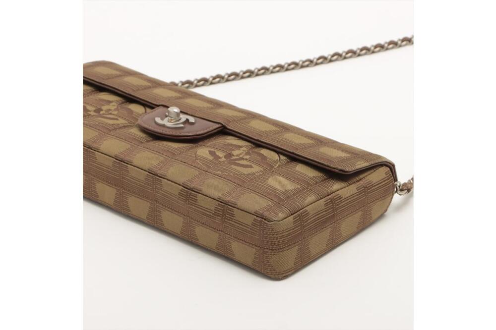 Chanel Travel Line Choco Bar Shoulder Bag