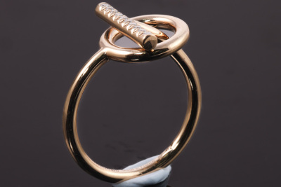 Hermes Echappee Diamond Ring - 3