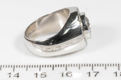 2.65ct Diamond Mens Ring GSL Plat 30.1g - 6
