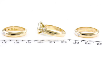 Three Diamond Ring Set - 3