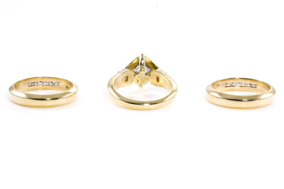 Three Diamond Ring Set - 5