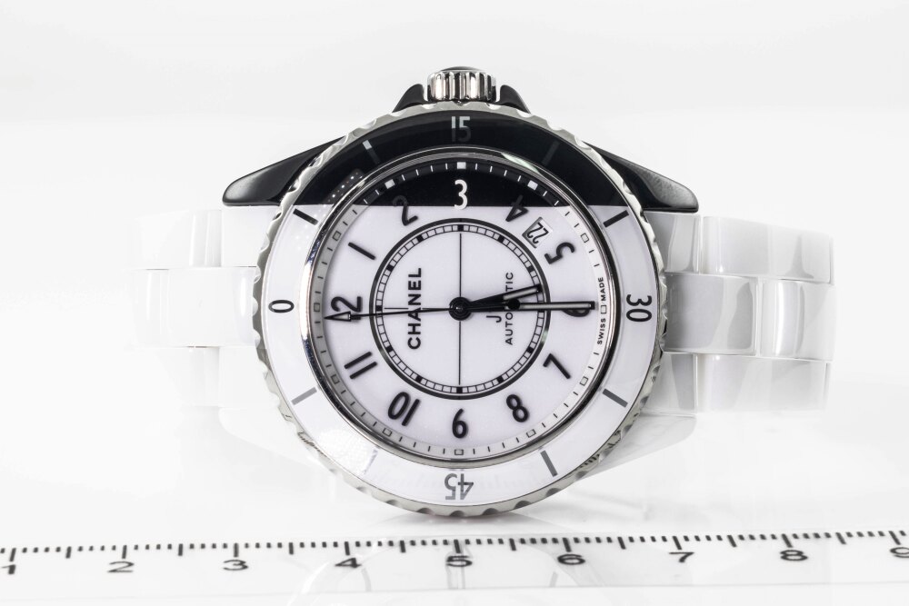 Chanel J12 Paradoxe Watch Calibre 12.1, 38 mm H6515 , White, One Size