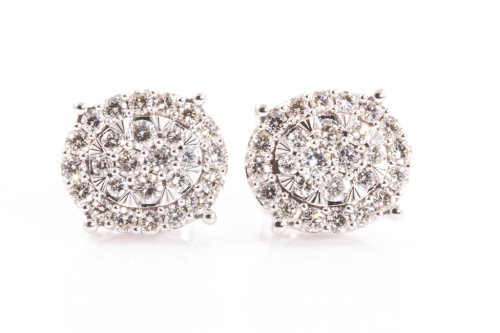 1.01ct Diamond Earrings