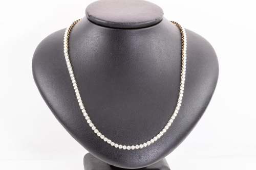 2.02ct Diamond Tennis Necklace