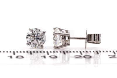 1.80ct Diamond Studs GIA D VS1 - 4