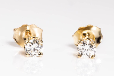 0.38ct Diamond Studs