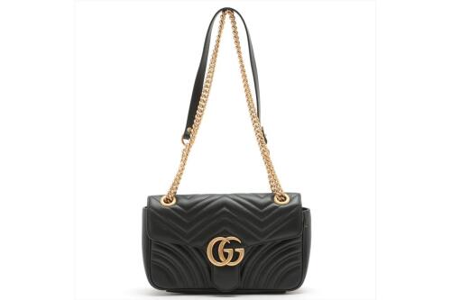 Gucci GG Marmont Leather Chain Bag
