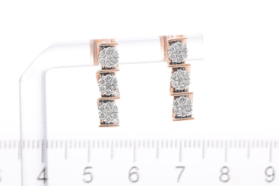 0.57ct Diamond Earrings - 2